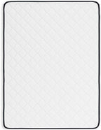 Signature Design by Ashley Twin Size Medium Firm 6 Inch Memory Foam Mattress with Breathable Quilted Cover, Fiberglass Free, Mattress in A Box