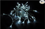 Karlling Battery Operated White 40 LED Fairy Light String Wedding Party Xmas Christmas Decorations(White,10 Pack)