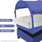 LEEDOR Bed Tent Dream Tents Bed Canopy Shelter Cabin Indoor Privacy Warm Breathable Pop Up Twin/Full/Queen for Kids and Adult Patent Pending(Mattress Not Included)