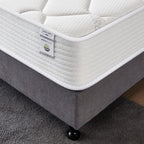 Oliver & Smith California King Mattress - 10 Inch Hybrid Cal King Mattress - Independent Coil System & High Density Premium Cold Foam with Breathable Polyester Cover - Comfort Tight Top- Medium Firm