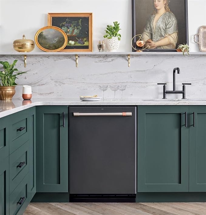 HBL' 5 Pack | 3 Inch Center to Center Matte Black Cabinet Pulls Kitchen Cabinet Handles,Made of Stainless Steel,Ideal for Cabinet,Drawer,Cupboard and Wardrobe.