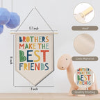 Inspirational Gifts Ideas Boys Room Wall Decor Playroom Wall Decor Canvas Hanging Pennant Flag Banner Wall Sign Decor Gift for Nursery Bedroom Playroom Game Room Front Door Boy Birthday Gift