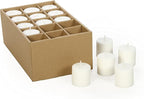 Hosley Set of 360 Unscented White Votive Candles – Bulk Pack, Clean-Burning, Long-Lasting 10-12 Hour Burn Time – Ideal for Weddings, Home Décor, Spa, and Events