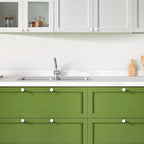 Ravinte 1 Pack Cabinet Knobs White Kitchen Cabinet Knobs Round Dresser Drawer Pulls Closet Door Pulls 1-1/5 Inch