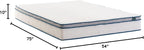 ZINUS 10 Inch Spring Sensation Hybrid Mattress [New Version], Full, Fiberglass Free, Medium Firmness, Durable Support, Certified Safe Foams & Fabric, Mattress in A Box