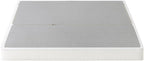ZINUS 4 Inch Box Spring with Cover, No Assembly Mattress Foundation, Sturdy Metal Structure, Full, White