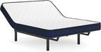 Signature Design by Ashley Twin Size Medium Firm 6 Inch Memory Foam Mattress with Breathable Quilted Cover, Fiberglass Free, Mattress in A Box