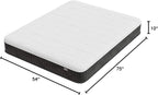 Swbvs Double Mattress, 10 Inch Hybrid Memory Foam Full Size Mattress, Full Bed Mattres in a Box Pressure Relief & Firm Mattresses,Double Size Matress