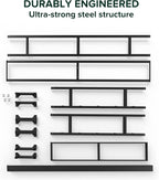 ZINUS 9 Inch Queen Metal Smart Box Spring with Quick Assembly, Mattress Foundation, Strong Metal Frame, Easy Assembly