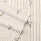 Eddie Bauer - Full Sheets, Cotton Flannel Bedding Set, Brushed For Extra Softness, Cozy Home Decor (Deer Lodge, Full)