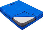 AlexHome Mattress Bag for Moving and Storage,Heavy Duty Tarp Reusable Mattress Storage Bag,Easy Carrier Mattress Moving Cover (Queen Size,2 Pack)