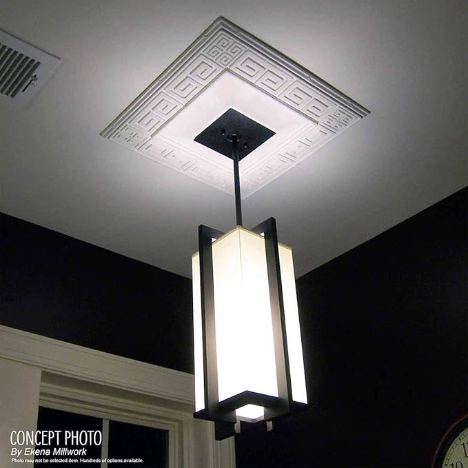 Ekena Millwork Bradford Ceiling Medallion, Silver