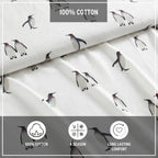 Eddie Bauer - Twin Sheets, Cotton Flannel Bedding Set, Brushed For Extra Softness, Cozy Home Decor (Rookeries, Twin)