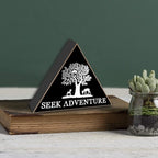 Motivational Desk Decor - One Small Positive Thought In The Morning Can Change Your Whole Day - Inspirational Wall Art Office Decor Positive Sign For Nursery Boy Girls Room Decor