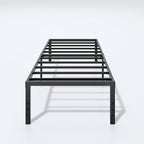 Metal Bed Frame Twin XL Size - 18 Inch Heavy-Duty Twin XL Platform Bed Frame No Box Spring Needed, Easy Assembly, Noise-Free, Sturdy Mattress Foundation, Underbed Storage Space