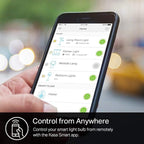 Kasa Smart Light Bulb KL110, LED Wi-Fi smart bulb works with Alexa and Google Home, A19 Dimmable, 2.4Ghz, No Hub Required, 800LM Soft White (2700K), 9W (60W Equivalent)