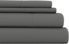 Linen Market Double-Brushed Microfiber Twin Sheet Set 3 Piece – Oeko-TEX Certified Ultra Soft & Wrinkle-Free - 16" Deep Pocket Sheets - Easy Care Twin Size - Gray