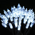 LYHOPE Battery Christmas Lights, 33ft 100 LED Christmas Lights Waterproof 8 Modes Battery Operated String Lights for Outdoor & Indoor, Xmas Tree, Wreaths, Holiday Decoration (Cool White)
