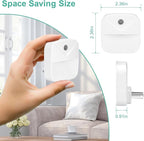 6 Pack Night Light Plug in, White LED Nightlights with Smart Dusk to Dawn Sensor, Plug into Wall Nightlights Suitable for Bedroom, Bathroom, Hallway, Kitchen, Stairs, Kids, Adults