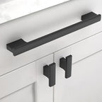 Asidrama 10 Pack 7.5 Inch(192mm) Matte Black Kitchen Cabinet Handles, Cabinet Pulls Kitchen Cabinet Hardware for Cupboard Drawer Pulls