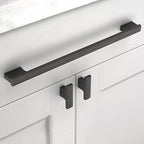 Asidrama 10 Pack 10 Inch(254mm) Oil Rubbed Bronze Kitchen Cabinet Handles, Cabinet Pulls Kitchen Cabinet Hardware for Cupboard Drawer Pulls