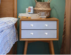 HUAMULAN 15PCS Glossy Ceramic Knobs Heart Shape Cabinet Dresser Pulls Door Handles Cupboard Wardrobe Drawer,White