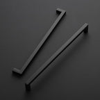 Ravinte 3 Pack 12-3/5 Inch Kitchen Square Cabinet Handles Matte Black Pulls Black Drawer Pulls Kitchen Cabinet Hardware Handles