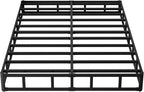 9 Inch Box Spring for Queen Bed, Heavy Duty Metal Box Spring Bed Base with Fabric Cover, Mattress Foundation, Easy Assembly, Noise Free, Black
