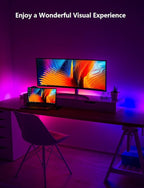 DAYBETTER Smart RGB Led Strip Lights, 100ft Led Lights for Bedroom with App Control, Multicolor Changing Led Light Strips Apply for Home Decor, Living Room, Kitchen, Home Party Decoration