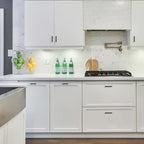 Ravinte 50 Pack Black Cabinet Pulls 3 Inch Square Kitchen Cabinet Handles Matte Black Kitchen Hardware for Drawer Pulls Drawer Handles Come with Screwdriver
