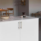10 Pack 3 Inch(76mm) Kitchen Cabinet Handles Brushed Satin Nickel Cabinet Pulls Kitchen Cabinet Hardware Drawer Pulls for Cupboard Wardrobe