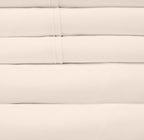 Twin Size Bed Sheets - 4 Piece 1500 Supreme Collection Fine Brushed Microfiber Deep Pocket Twin Sheet Set Bedding - 1 EXTRA PILLOW CASES, GREAT VALUE, Twin, Beige
