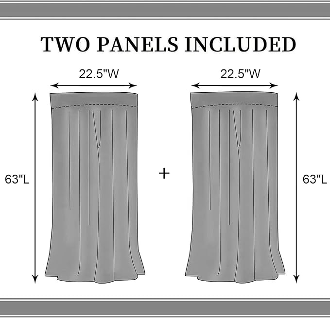 Norse Viking Curtains, Nordic Warriors Sword Celtic Rune Scandinavian Aesthetic Nation Valknut Mythology Window Drapery for Bedroom Living Room Bathroom 2 Panels, 55"x63" Inch