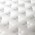 Modway Jenna 8” Innerspring and Memory Foam Narrow Twin Mattress With Individually Encased Coils White