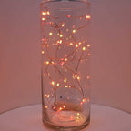 QBIS Battery Powered Fairy Lights for Bedroom, 40 LED Lights, Battery Operated String Lights for Christmas, Halloween Decorations, 6hr Timer Mode, Red, Orange, Yellow Fairy Lights