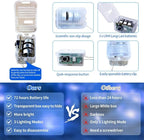 ZGWJ 50 Pack Fairy Lights Battery Operated, 7ft 20 Mini LED Fairy String Lights Silver Wire 3 Modes for DIY, Parties, Wedding, Bedroom, Halloween Christmas Decoration Blue