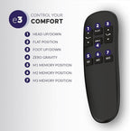 Blissful Nights Twin XL e3 Adjustable Bed Base Frame with Head and Foot Incline, Wireless Remote Control, Easy Assembly, 10 Year Warranty