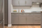 Ravinte 40 Pack 5 Inch Cabinet Pulls Brushed Brass Stainless Steel Kitchen Drawer Pulls Cabinet Handles 5”Length, 3” Hole Center