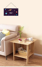 Personalized Sign Stars Sign, Outer Space Theme Wall Art Decor Custom Name Door Plate for Kids Room Nursery Planet Door Art Décor For Girls Boys Room Little Man Cave