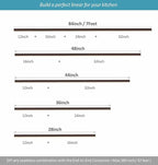 Under Cabinet Lighting Plug in, 16 Inch 4 Pcs, Linkable AC120V 3CCT 3000K/4000K/5000K Ultra Slim, LED Under Cabinet Lights for Counter Light, Kitchen, Shelf, Sink, Workshop, Desk, Bronze