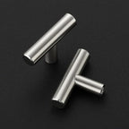 50 Pack Brushed Nickel Cabinet Knobs - Kitchen Cabinet Knobs Silver Cabinet Pulls for Kitchen Cabinet Drawer Stainless Steel Dresser Knobs for Cabinet Hardware 2in Length Single Hole T Bar