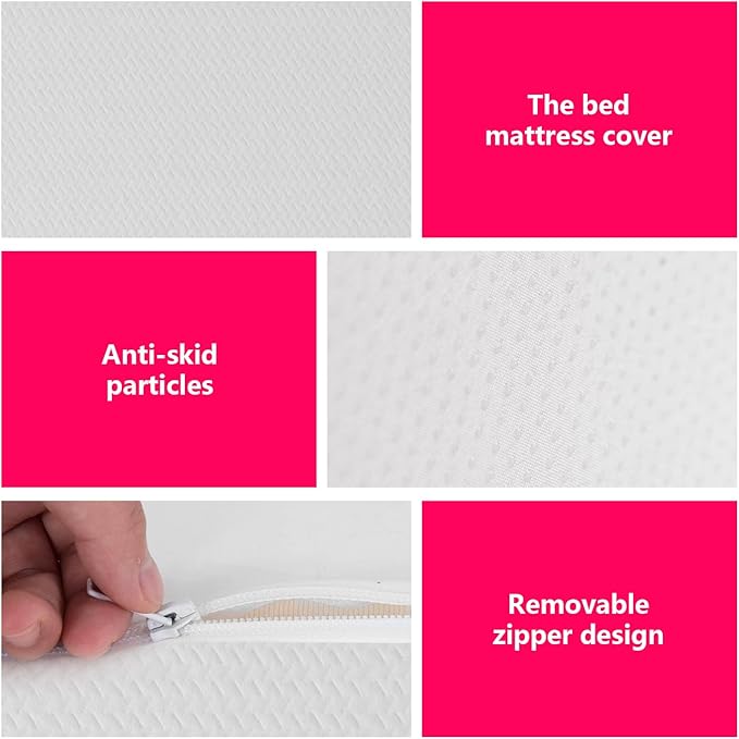 PayLessHere Twin Size Mattress,6 Inch Gel Memory Foam Mattress in a Box,Medium-Firm,Pressure Relief&Temperature Regulation,CertiPUR-US Certified,Fiberglass Free，White
