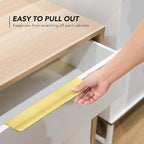 Ravinte Hardware 20 Pack Gold Cabinet Handles, 7.8 Inch (200mm) Finger Edge Pulls, 6-1/4 Inch Hole Center, Finger Pulls for Cabinets