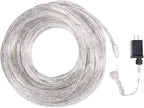 100 Feet 720 LED Rope Lights,2-Wire Low Voltage Waterproof Rope Lights Outdoor,Indoor Background Lighting Idear for Trees,Bridges,Eaves,Pool,Wedding Use(Warm White)