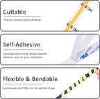 Led Strip Lights 5V USB 6.56ft/2m 640 LEDs Touch stepless Dimmable COB LED Strip Light 3000K Warm White 10W Flexible led Lights for Bedroom Kitchen, DIY Lighting Room Decor 5V LED TV Lights