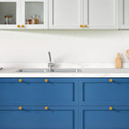 Ravinte 10 Pack Cabinet Knobs Earthy Yellow Kitchen Cabinet Knobs Round Dresser Drawer Pulls Closet Door Pulls 1-1/5 Inch