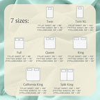 LuxClub 3 PC Sheet Set Bed Sheets Deep Pockets 16" Eco Friendly Wrinkle Free Cooling Machine Washable Hotel Bedding Silky Soft - Aquamarine Twin XL