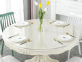 Deep Dream 1.5mm Thick 60 Inches Clear Round Table Protector, Round Table Cover, Tablecloth Protector, Table Protector for Dining Room Table & Office
