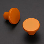 Ravinte 15 Pack Cabinet Knobs Orange Kitchen Cabinet Knobs Round Dresser Drawer Pulls Closet Door Pulls 1-1/5 Inch