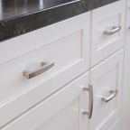 Franklin Brass (10-Pack) – Brushed Nickel Cabinet Handles, 3 Inch Hole Center, Pulls for Drawers, Kitchen Cabinet Door, Dressers | Pierce
